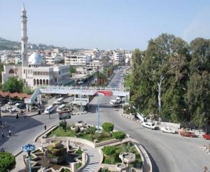 Centrul oraşului Baniyas (Siria)